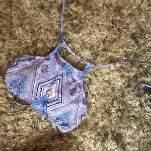 halter bikini top